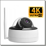 Купольная 4K (8MP) Wi-Fi IP-камера наблюдения Link D210W-8G